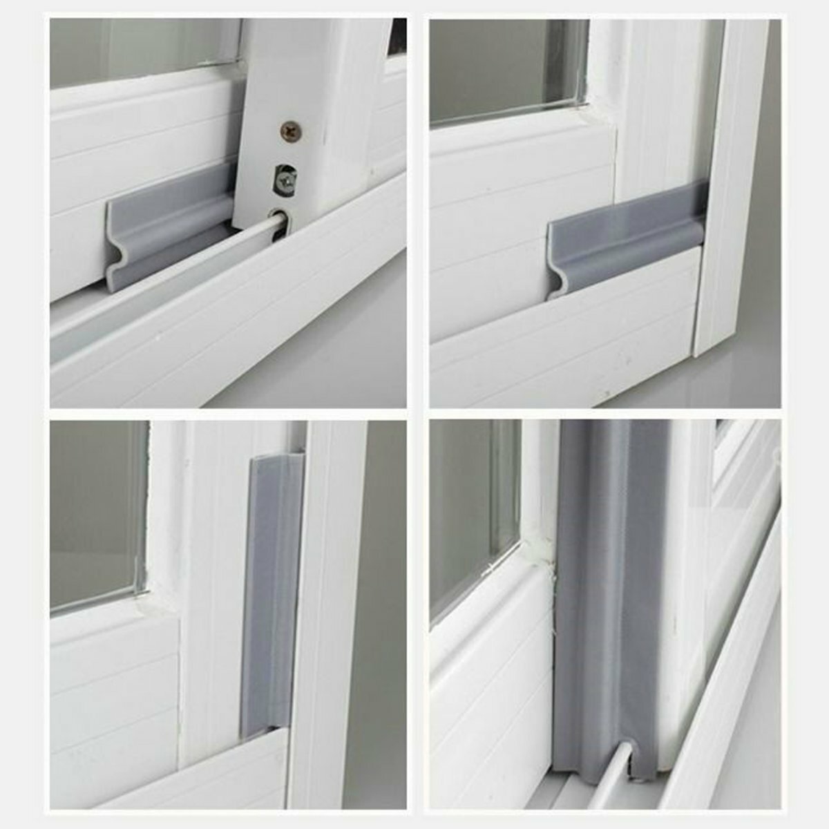 Self-Adhesive Sliding Door And Window Sealing Strip Plastic Steel Aluminum Alloy Household Gap Windproof Dustproof Soundproof