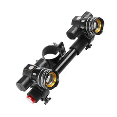 Scooter Lighting Headlight with Kids Armrest T6 USB Rechargeable LED Light for Scooter M365/G30