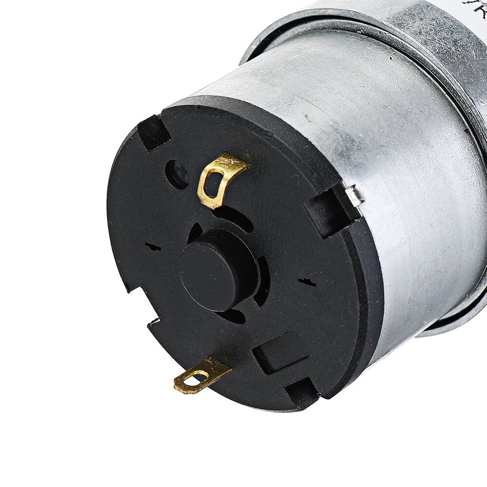 DC 12V Gear Motor 107RPM Geared Reducer Motor 6MM 50D Long Shaft Motor