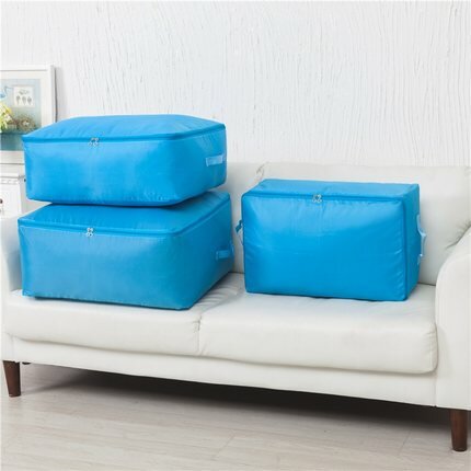 Clothes Storage Bags Beddings Blanket Organizer Storage Containers House Moving Bag