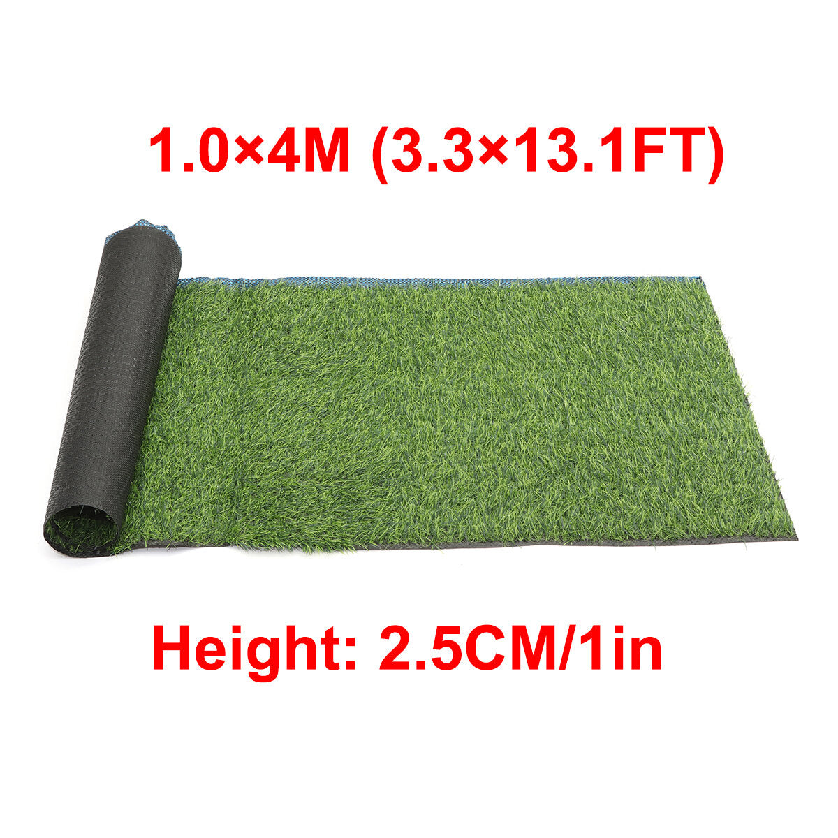 100*400cm Artificial Grass Outdoor Garden Turf Lawn Carpet Mat Landscape Pad For Home School Court Balcony Floor Decor