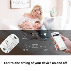 APP WIFI Smart Voice Switch Wireless Remote Control Automation Controller Compatible with Alexa Google Smart Home