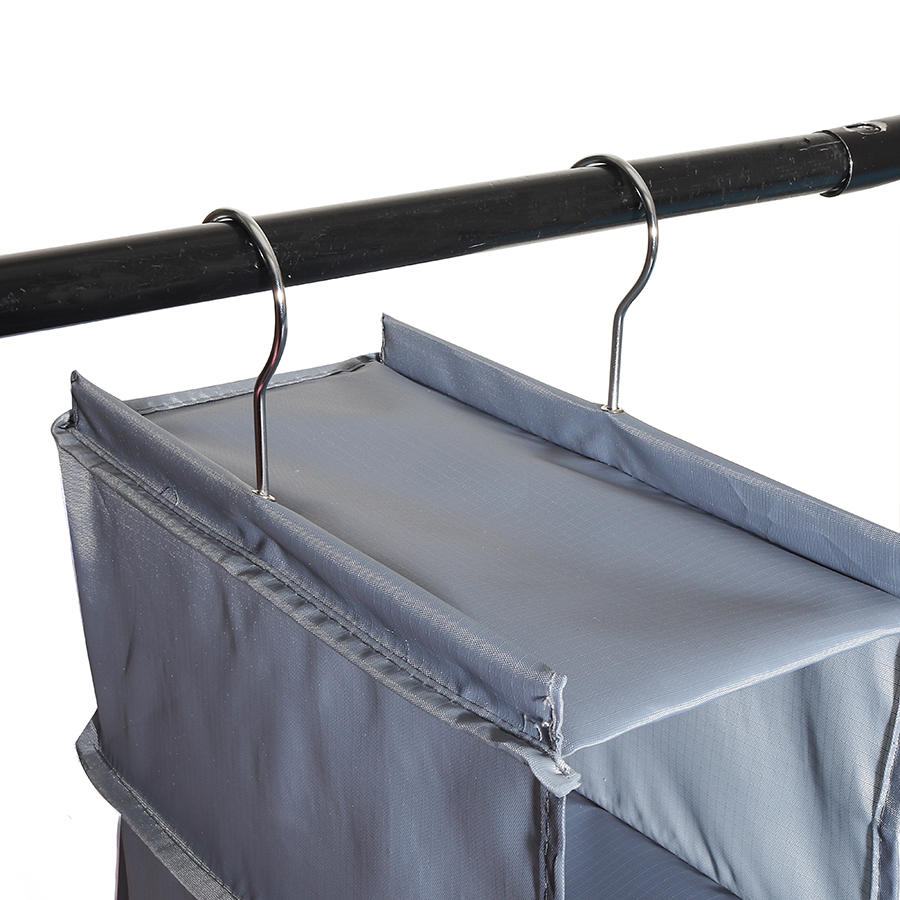 Waterproof Oxford 6 Layers 2 Hooks Hanging Clothes Storage Bag