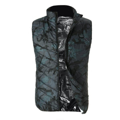 Electric Heated USB Jacket Waistcoat Cloth Thermal Warm Pad Warmer Winter Washable