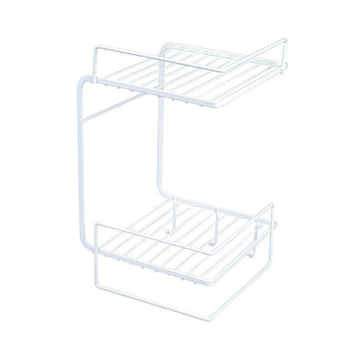 Bathroom Shelf Perforation-Free Wall-Mounted Kitchen Shelf Toilet Shelf Wall Corner Shelf Rack