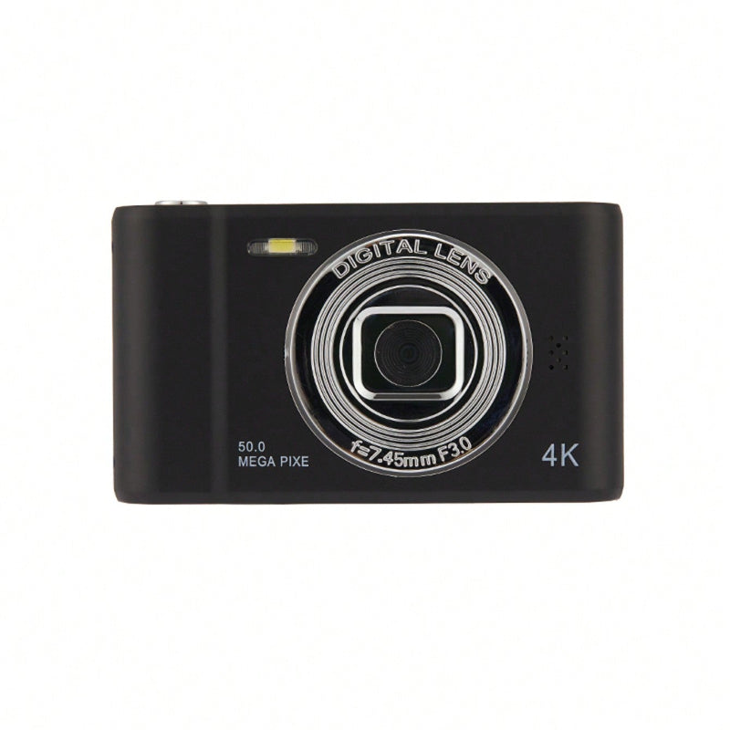 Vintage HD Digital Camera, Portable Travel & Home Use, Mini Dual Front & Rear Selfie Camera