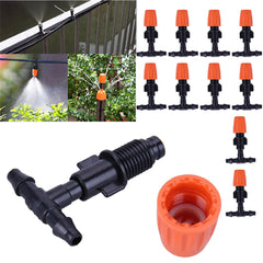 10/15/20M DIY Micro Drip Irrigation System Plant Self Watering Garden Hose Kits