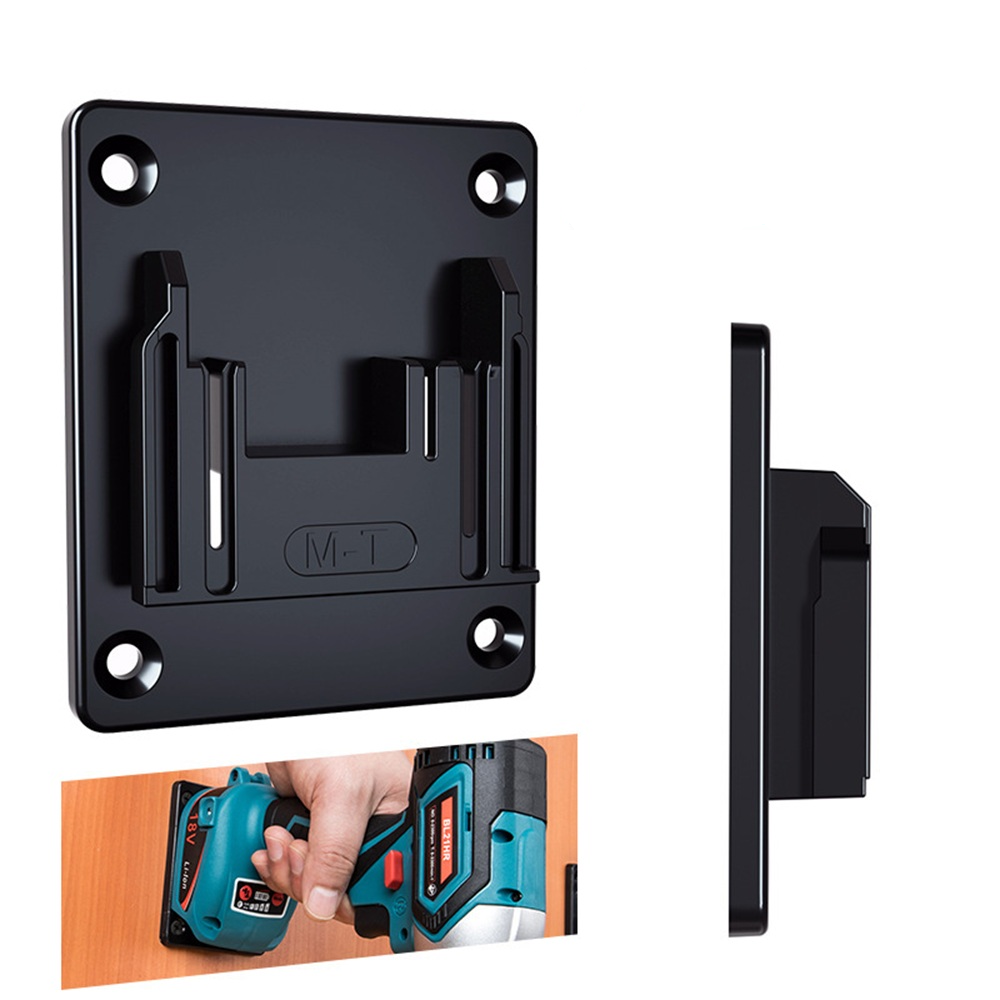 Power Tool Hanger Base Bracket Hanging Rack for Lithium Battery Tools Makita/Dewalt/Milwaukee without Screws