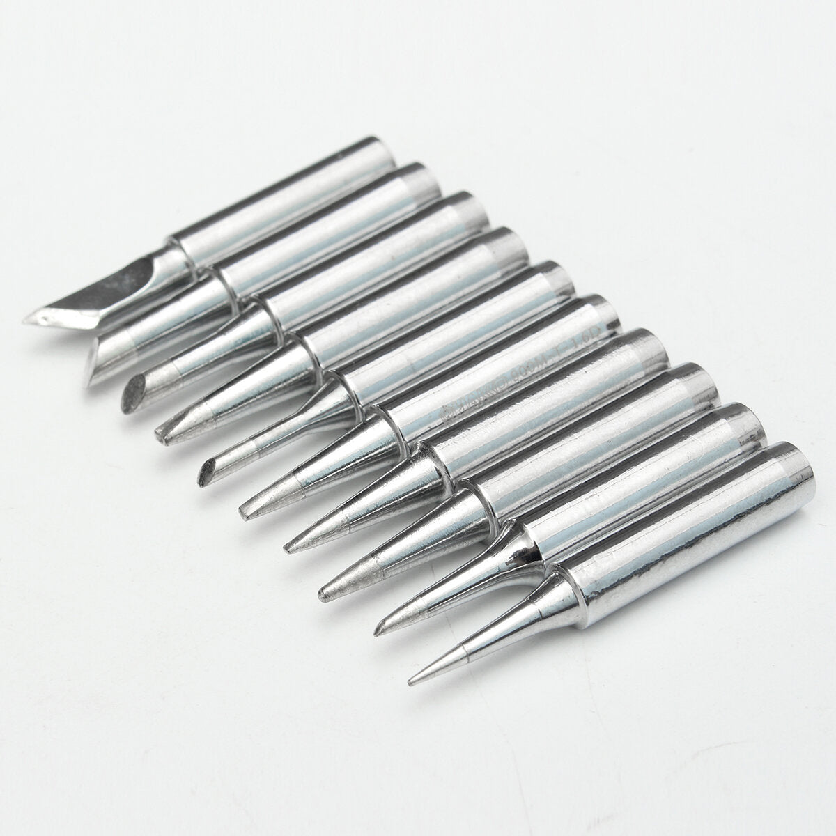 11pc 900M-T Soldering Iron Tips for 936 SAIKE ATTEN AOYUE KADA YIHUA Soldering Station