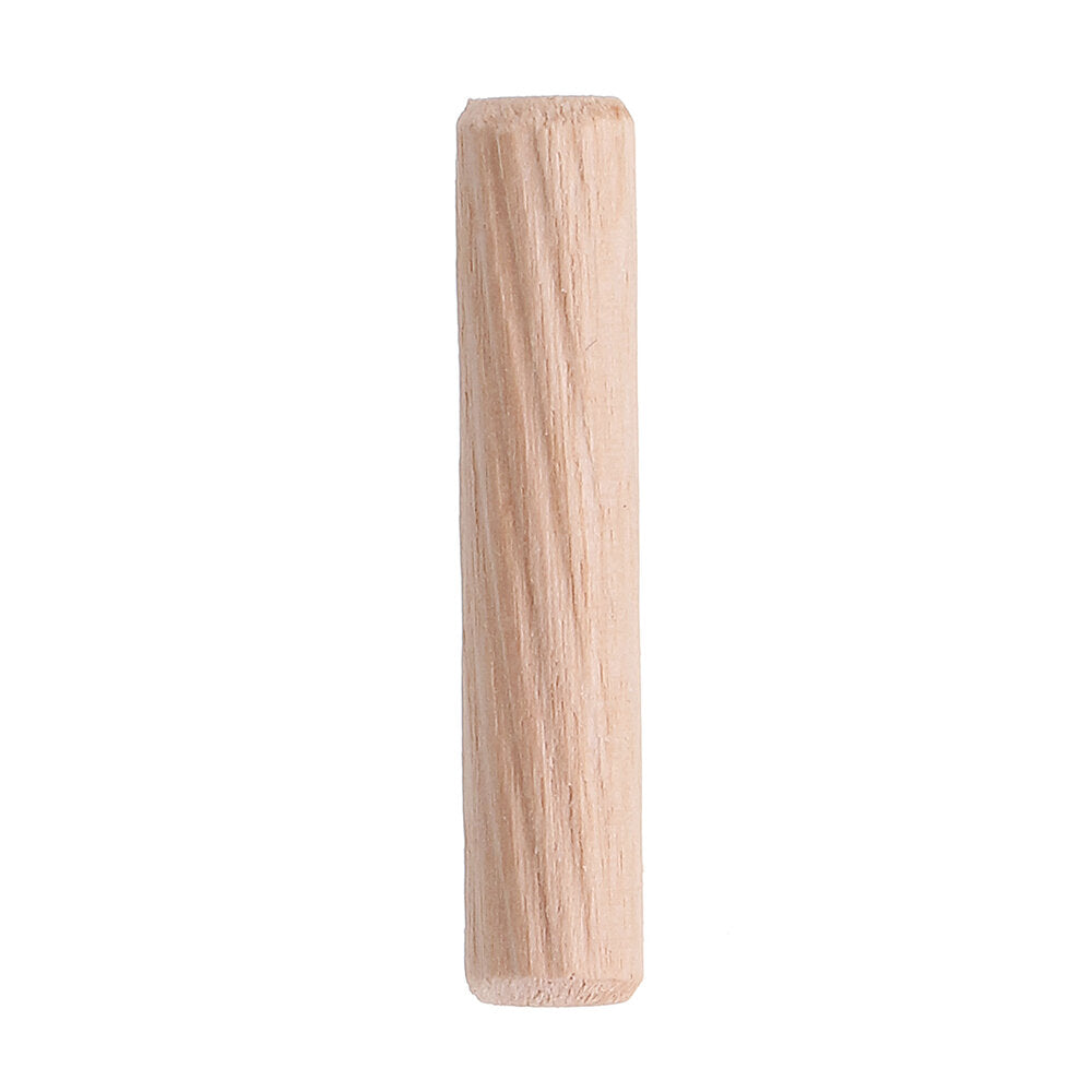 100pcs 6/8/10mm Round Wood Tenon Wooden Dowel for Woodworking