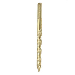 6/8/10mm Yellow Triangle Twist Drill Bit Marble Ceramic Glass Tile