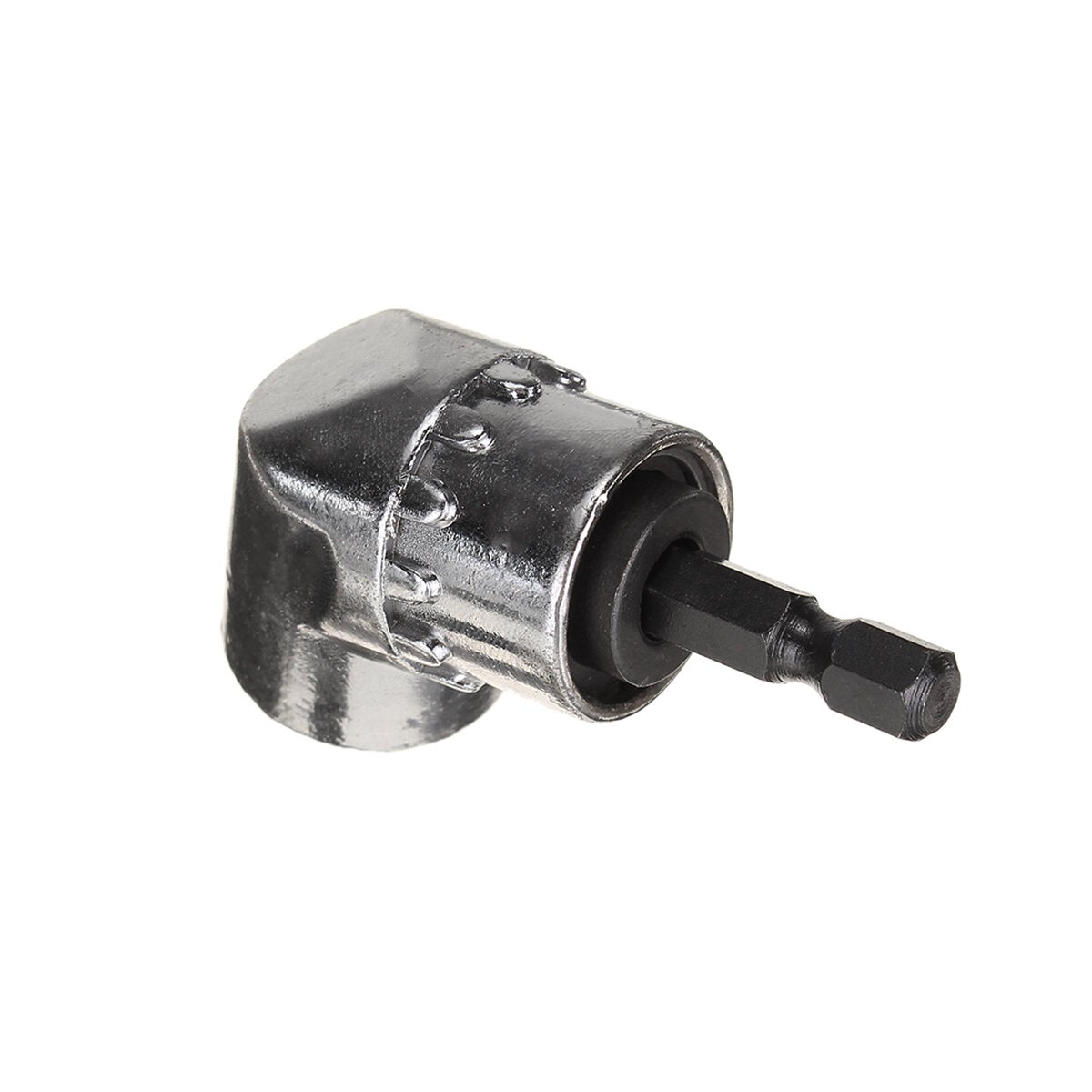 105 Degree Right Angle Drill Adapter with Flexible Shaft Bits Extension Shaft with Screwdriver Bit Holder