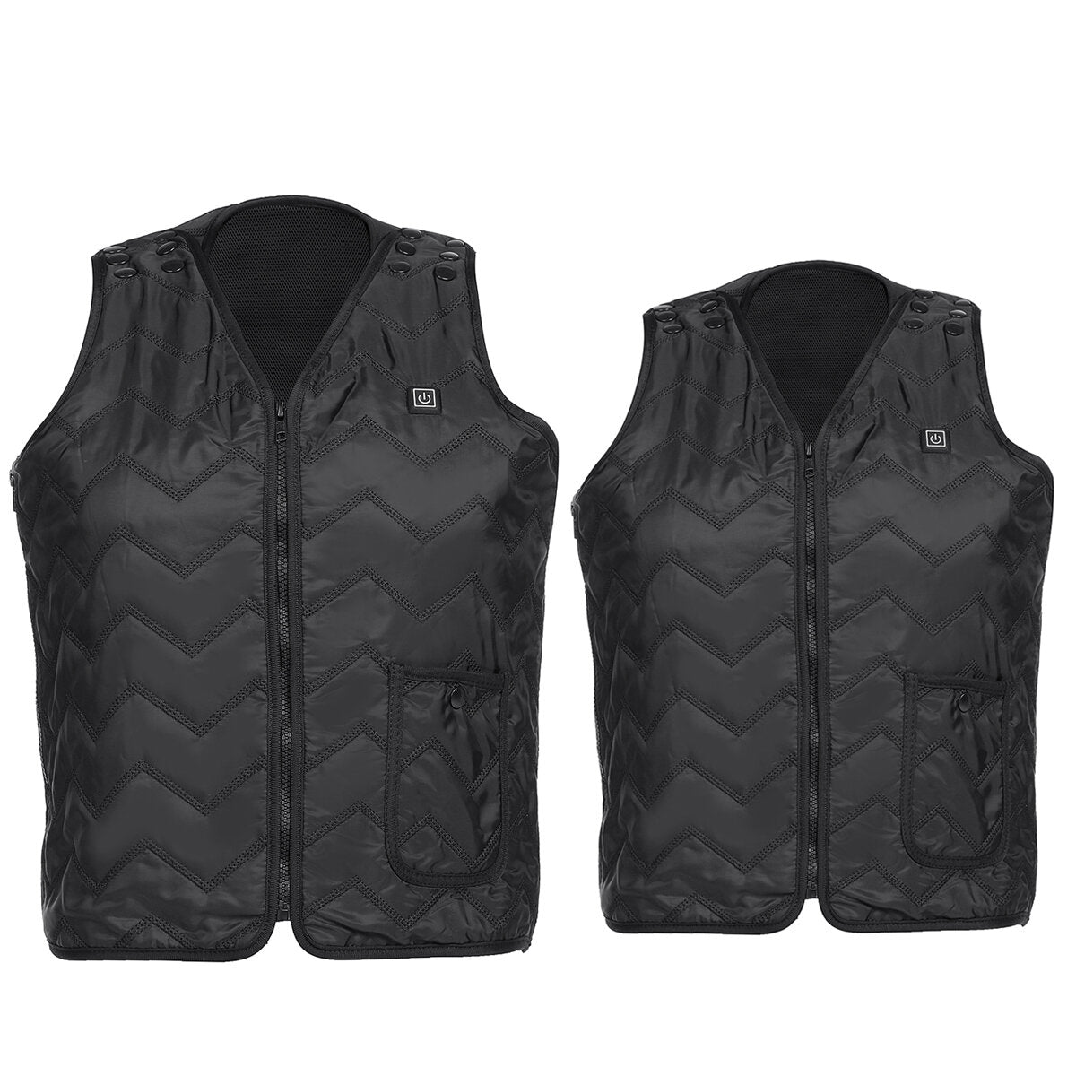 5-Heating Intelligent Smart Electric Heated Vest Winter For Men And Women