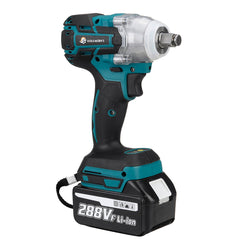 1/2" Electric Cordless Brushless Impact Wrench With 1/2 Battery