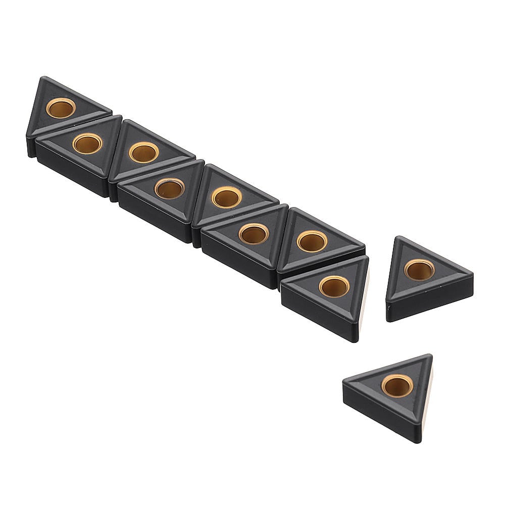 10pcs TNMG160404 MS CVD External Turning Tool Carbide aInsert for DTGNR/L
