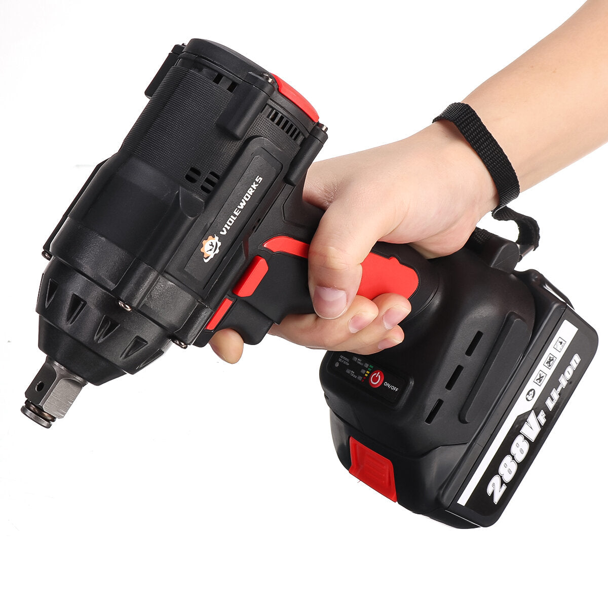 1/2Inch 520NM Max. Brushless Impact Wrench Li-ion Electric Wrench