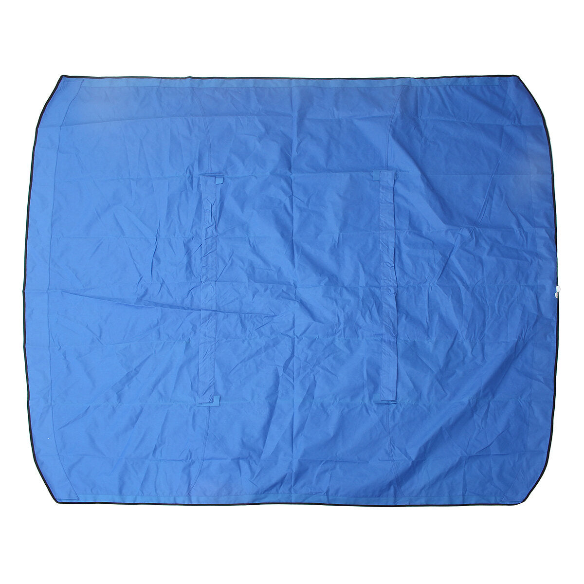 Waterproof Boat Replacement Canvas 600D Polyester Tent Top Cloth With Zipper Pockets No Frame