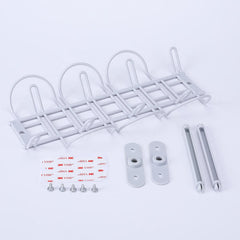 Table Bottom Power Cord Tow Board Compartment Hanging Storage Baskets Layered Rack Plug-in Board Storage Shelf Rack