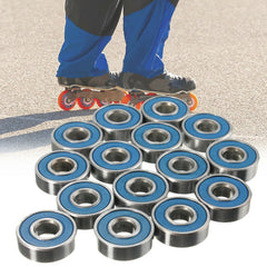 100pcs Bearing Ball Bearing Carbon Steel Skateboard Wheel Bearings