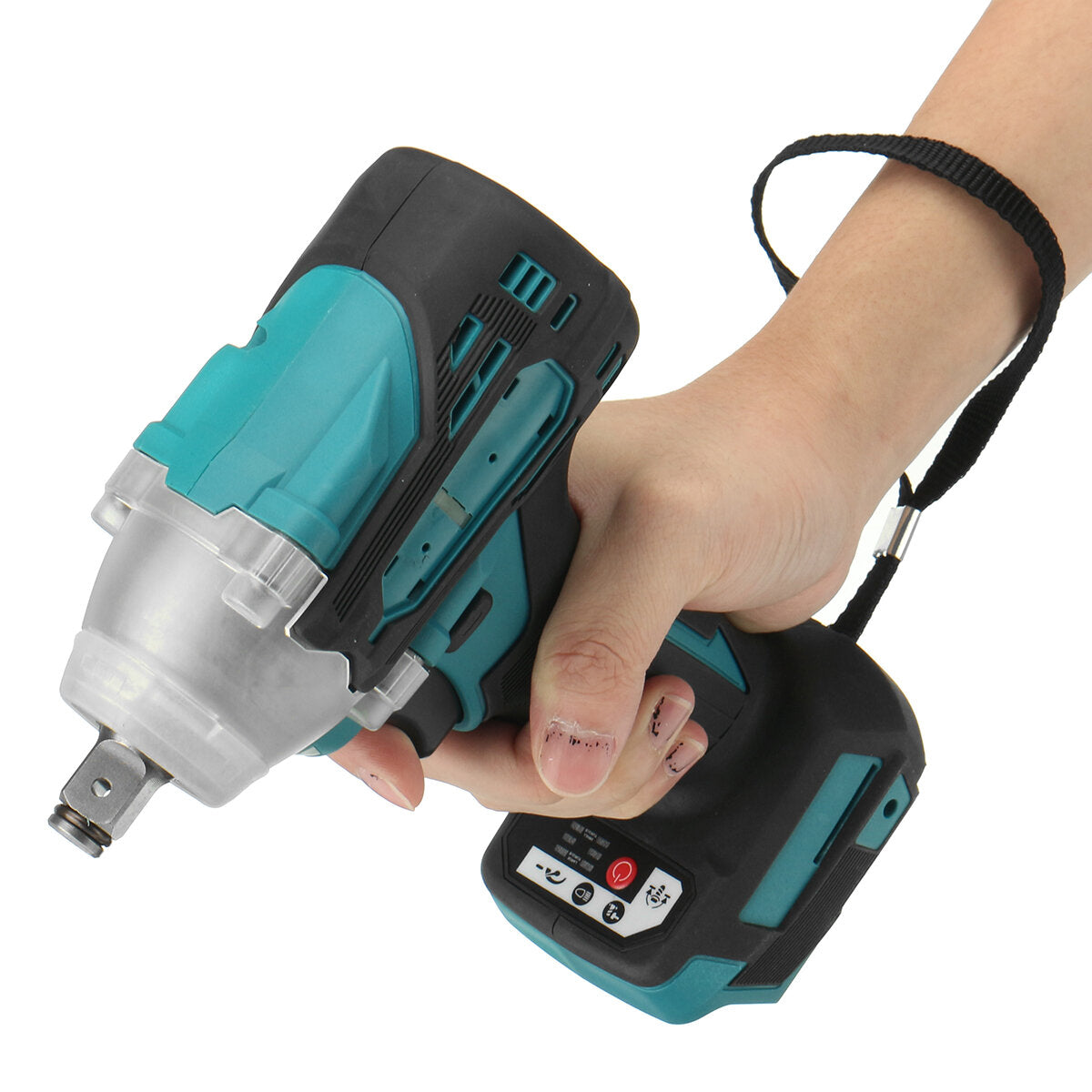 1/2" 620Nm Cordless Brushless Electric Impact Wrench For Makita 18V Battery