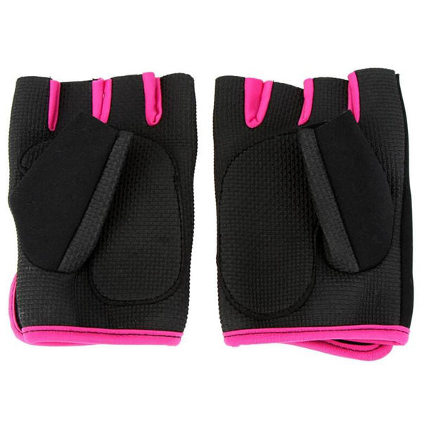 1 Pair Fitness Gloves Anti-slip Half Fingers Gloves Sport Exercise Training Gym Gloves