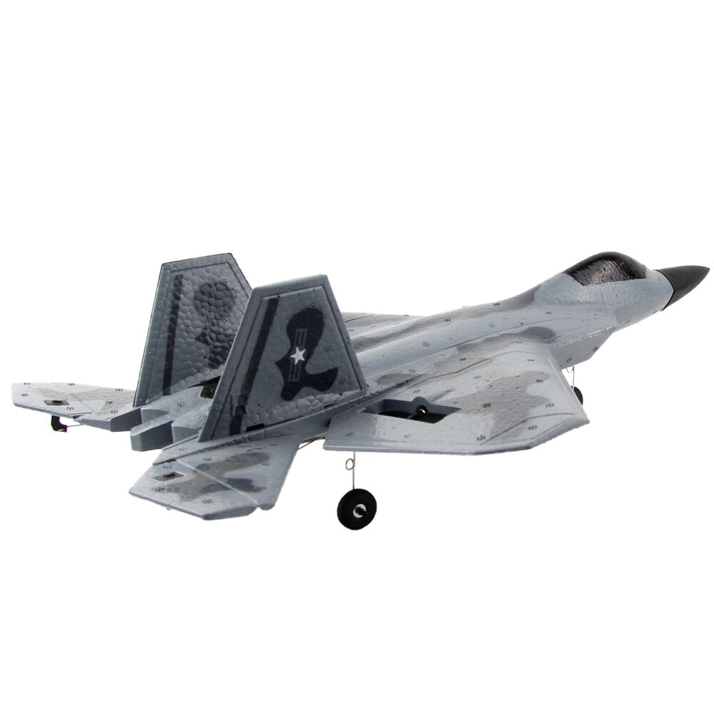 FX922 F-22 Raptor EPP 315mm Wingspan 2.4GHz 3CH Built-in Gyro Dual-Engine Power RC Airplane Jet Trainer Warbird Fixed Wing RTF for Beginner