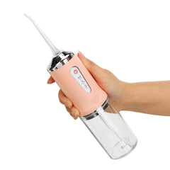 Electric Water Flosser Teeth Dental Floss Oral Irrigator 3 Modes USB Rechargeable Tooth Cleaner IPX7 Waterproof