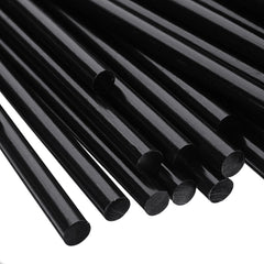 100Pcs 7mm x 150mm Black Hot Melt Gule Sticks DIY Craft Model Repair Adhesive