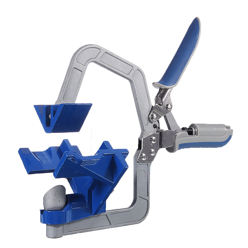 90-degree Quick-Adjust Corner Clamp for Woodworking - Right Angle Face Frame Clamp