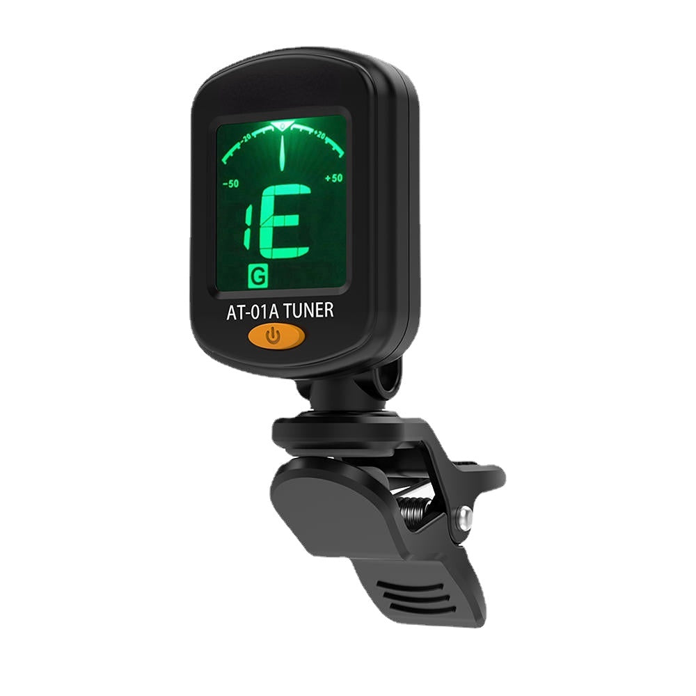 Clip-on Tuner Tuning for Guitar Bass Violin Ukulele