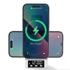 Fast Wireless Charger Bracket for Qi Phones: iPhone, Hui, Samsung, AirPods, Watch