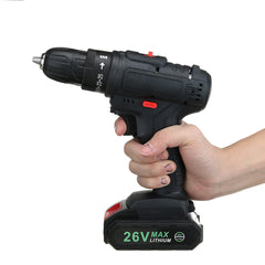 48V 1500W Electric Drill 28N.m Max Torque LED Light Screwdriver Power