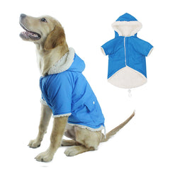 Adjustable Windproof Warm Dog Clothes Close-fitting Design Upgrade Polyester Taffeta Material Multi Colors Size Is Optional