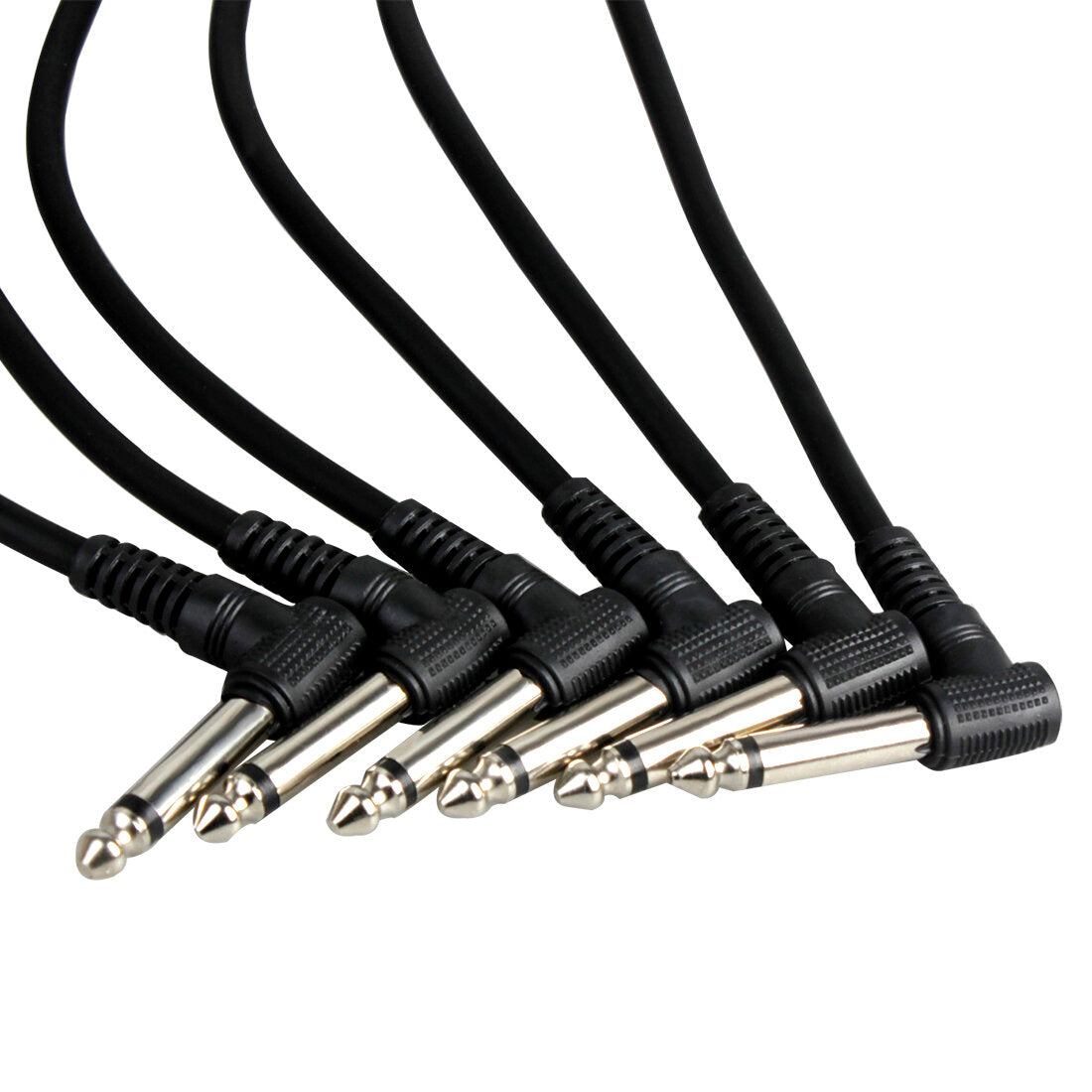 A Set of 6 Effect Device Connection Lines for Musical Instrument Accessories