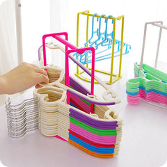 Creative Clothes Hanger Storage Rack Multi-functional Clothespin Oraganizer Holder