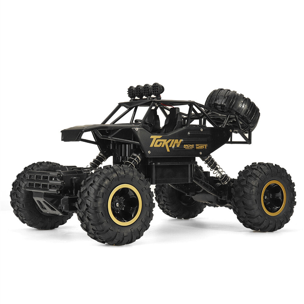 1/12 2.4G 4WD RC Electric Car w/ LED Light Monster Truck Off-Road Climbing Truck Vehicle