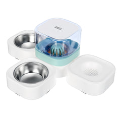 1.8L Pet Bowls Food Automatic Feeder Fountain Water Drinking for Cat Dog Pet Feeding Container Pet Supplies