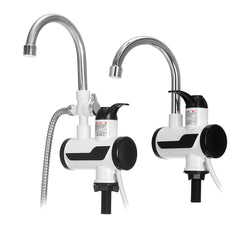 Instant Electric Faucet Tap Hot Water Heater LED Display Bathroom Kitchen - DDT