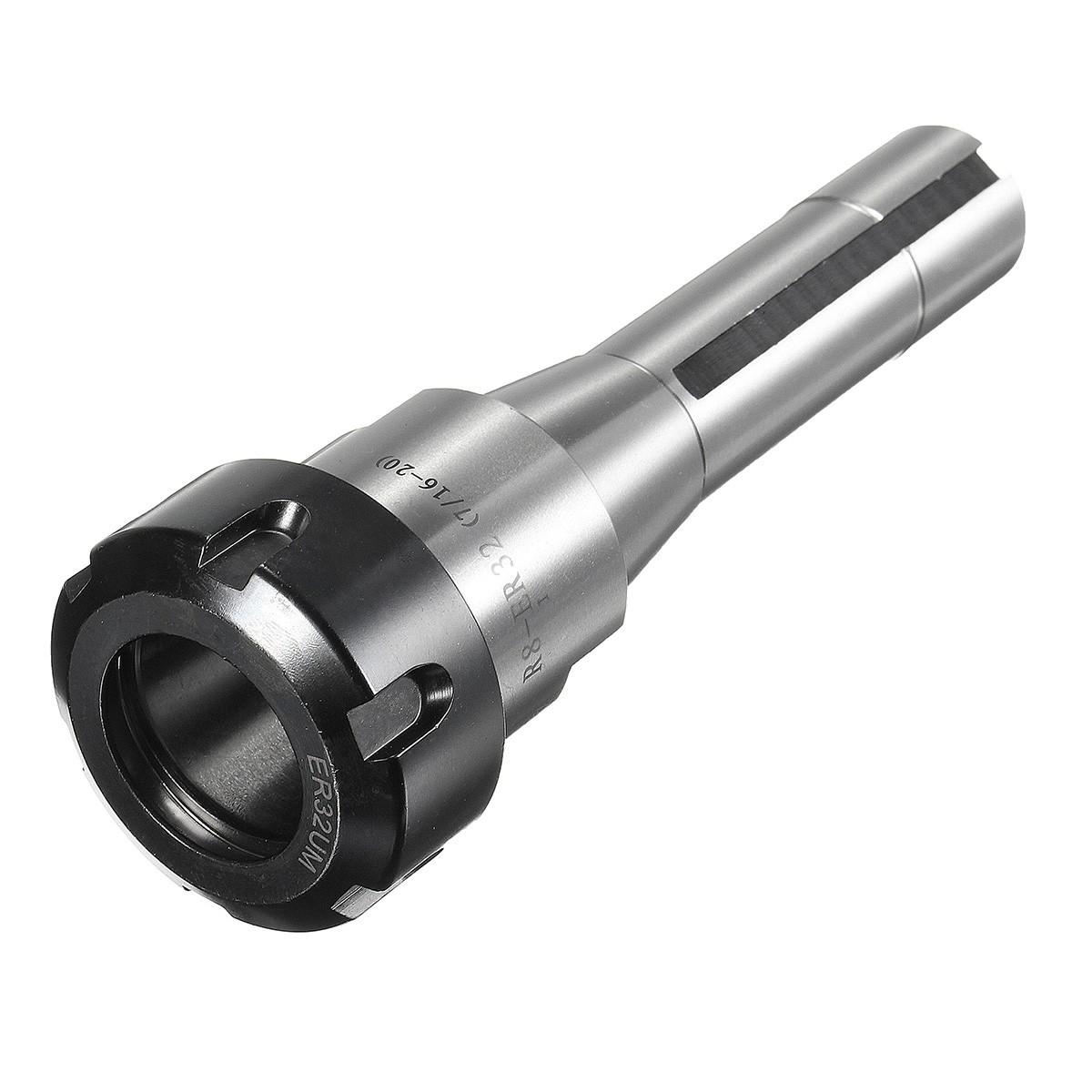 Precision R8 ER32 7/16 Collet Chuck Holder CNC Milling Tool With Wrench