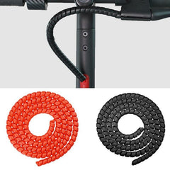 1m Scootor Wire Pipe Protection Spiral Wrap Cable Wire Protector Cover for M365 Scooter