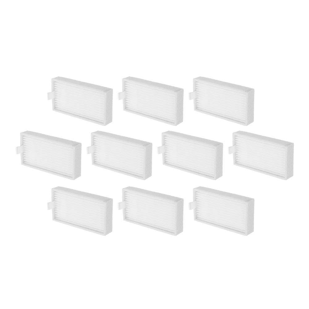 10Pcs Vacuum Cleaner Filters HEPA Filter For CHUWI V3 iLife X5 V5 V3 Plus V5PRO ECOVACS CR130