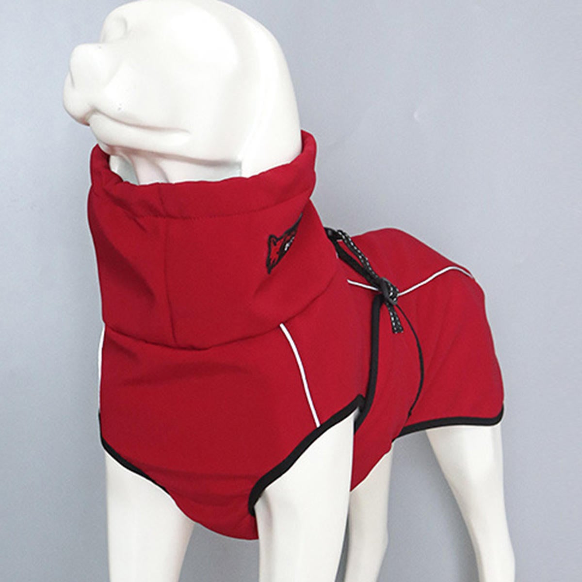 Waterproof Dog Jacket Reflective Large Dog Clothes Coat Winter Warm Outdoor Suit