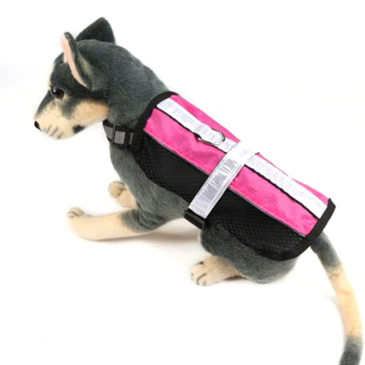 Reflective Service Dog Harness Pet Control Mesh Vest With Removable Patches Puppy Supplies