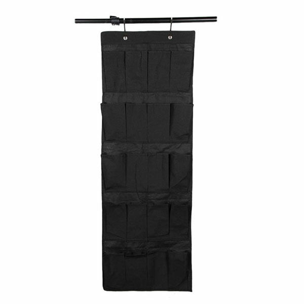 20 Pockets Door Shoe Organizer Non Woven Hanging Storage Bag