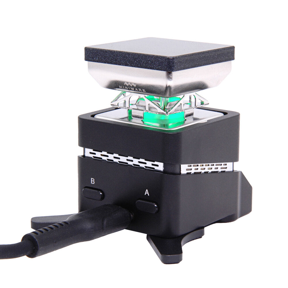 Mini OLED Hot Plate Preheater 60W 350 Soldering Station Preset Temperature for PCB SMD Heating