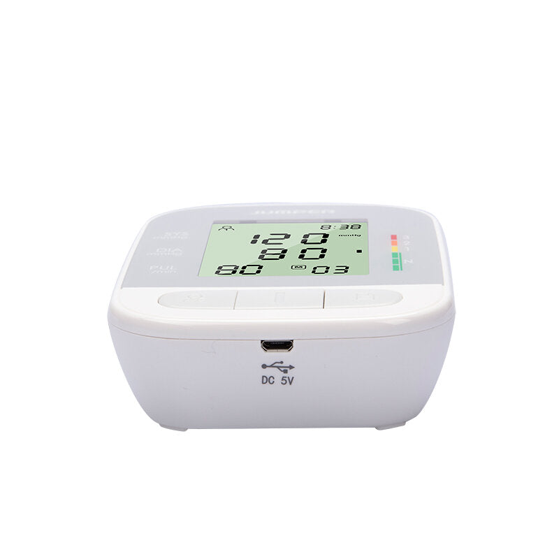 Blood Pressure Monitor LCD Digital Display One-touch Operation Blood Pressure Monitor Portable Tow Memories Blood Pressure Monitor