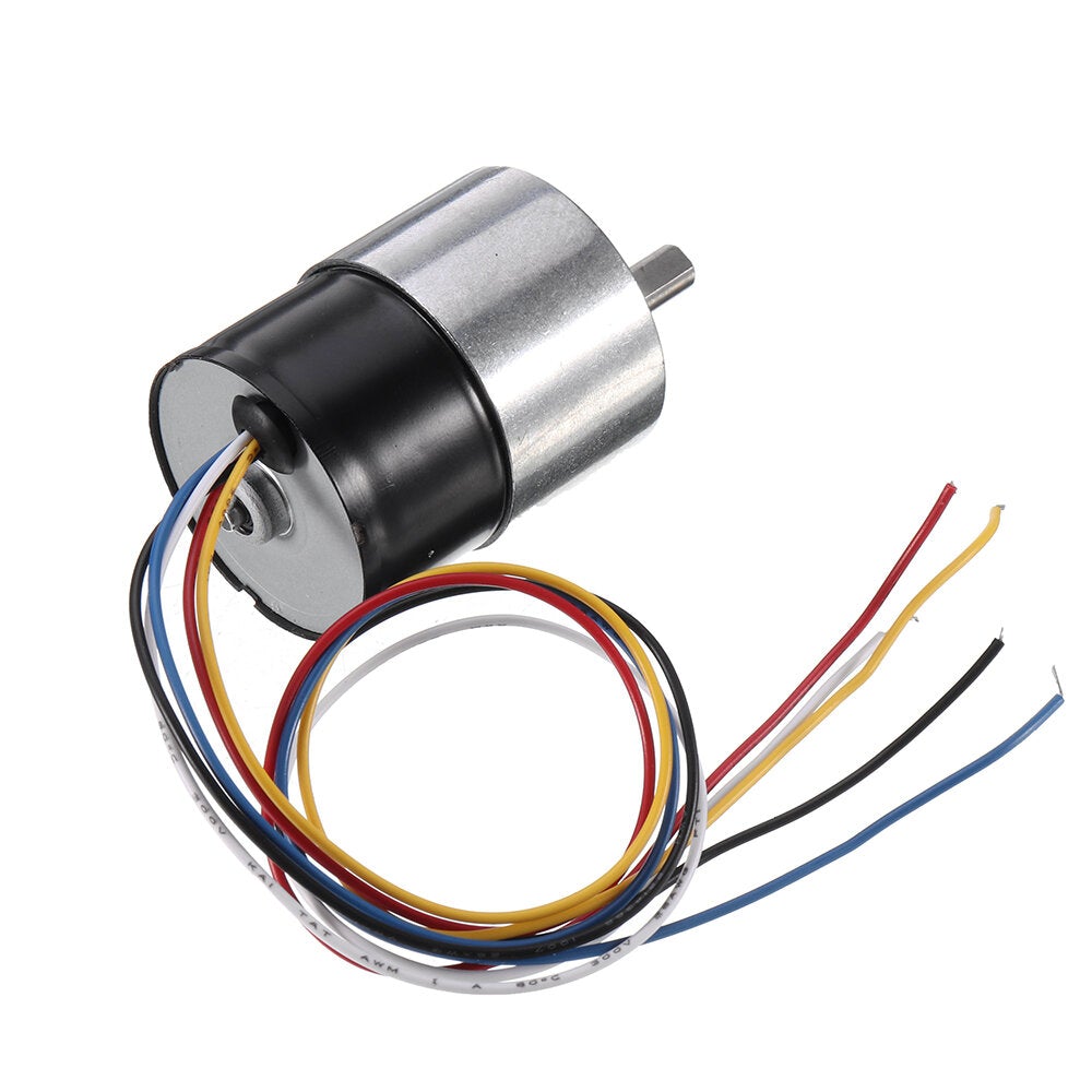 DC 24V 107rpm Brushless Motor Gear Reduction Motor 37MM Geared Motor