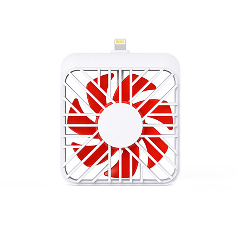 USB Portable Fan Fan Low Noise Design Low Power Consumption Mobile Phone Fan for iPhone Android Smartphone