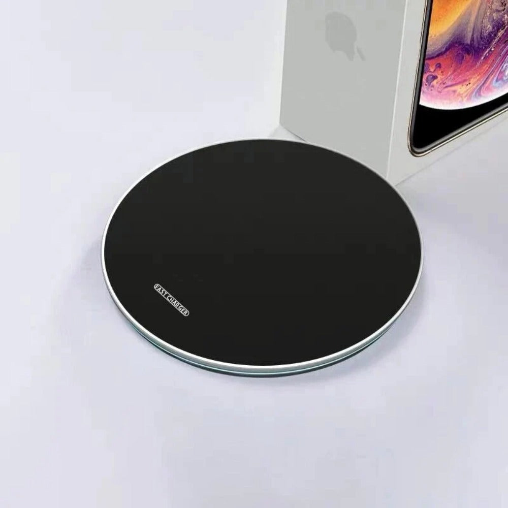 Fast Wireless Charger Pad for iPhone 14 Pro Max, Samsung, Xiaomi - 15W/10W/7.5W/5W