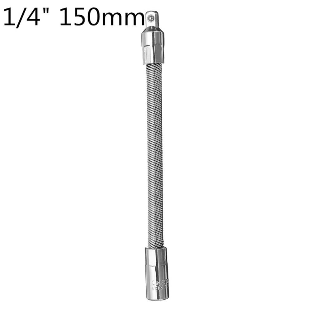 1/4 Inch 3/8 Inch 1/2 Inch Ratchet Socket Wrench Drive Flexible Extension Bar Adapter Tool